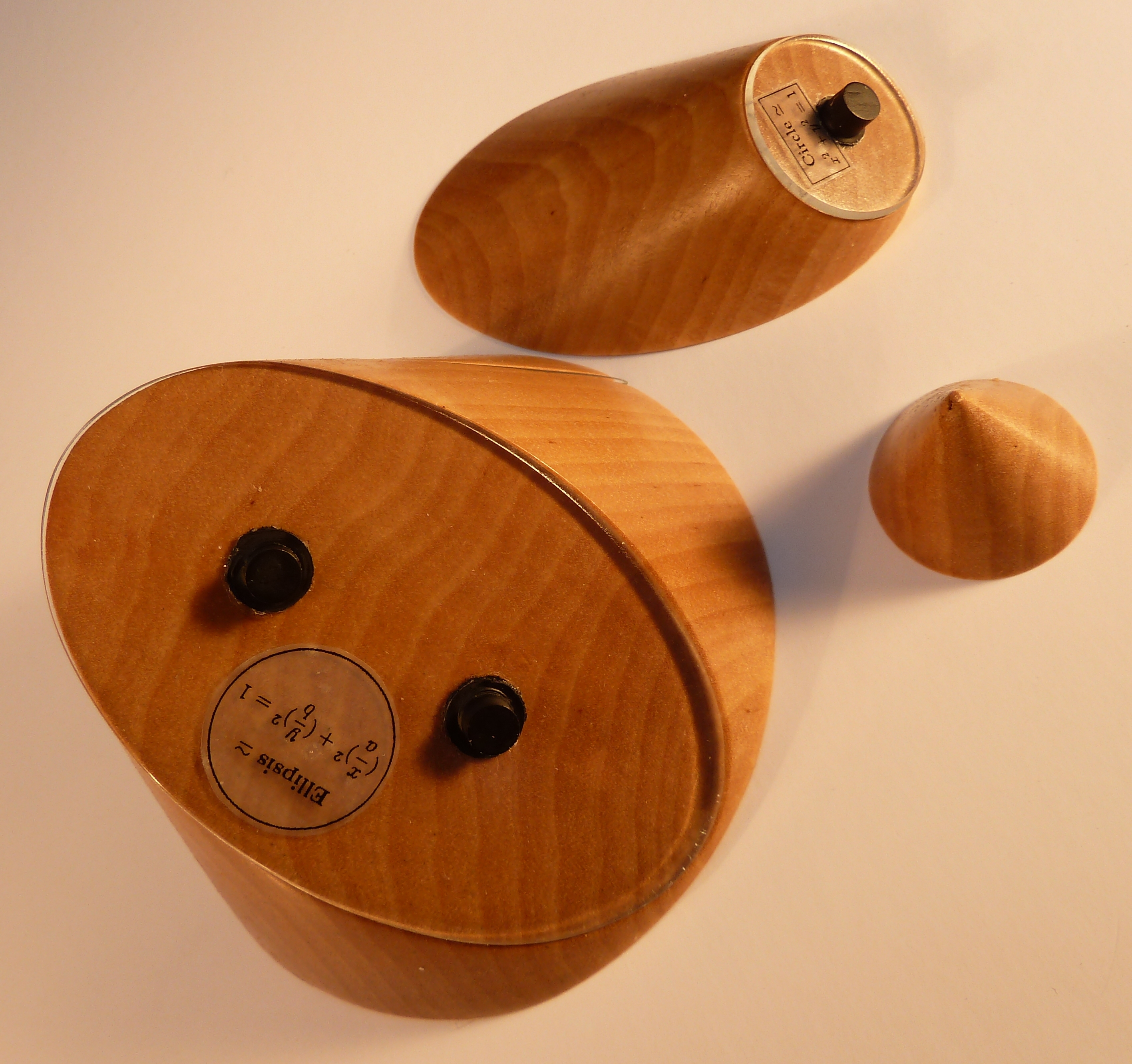 Konens delar utom parabeldelen